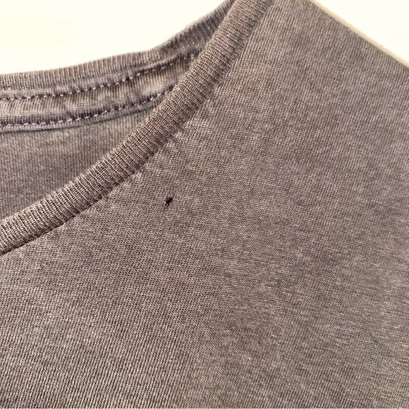 T-Bar x Cotton On Medium Faded Black Short Sleeve Tee with Modern Graphic - Picture 6 of 15